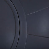 Mixed Gray Rustproof Aluminum Outdoor Fire Pit Table With Lid - Driftwood - Omega Lifestyles