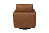 Modern 360-Degree Swivel Faux Leather Comfort Chair - Omega Lifestyles