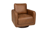 Modern 360-Degree Swivel Faux Leather Comfort Chair - Omega Lifestyles