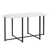 Modern 7-Piece Dining Table Set With Six Chairs - Omega Lifestyles