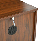 Modern Art Wave Relief MDF Sideboard With Iron Legs - Omega Lifestyles