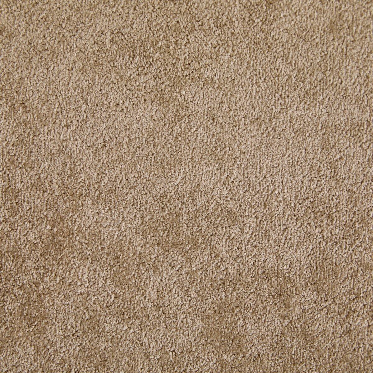 Modern Camel Velvet 3-Seater Upholstered Fabric Sofa - Omega Lifestyles