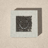 Modern Concrete Outdoor Fire Pit Table With Adjustable Flame - Driftwood - Omega Lifestyles