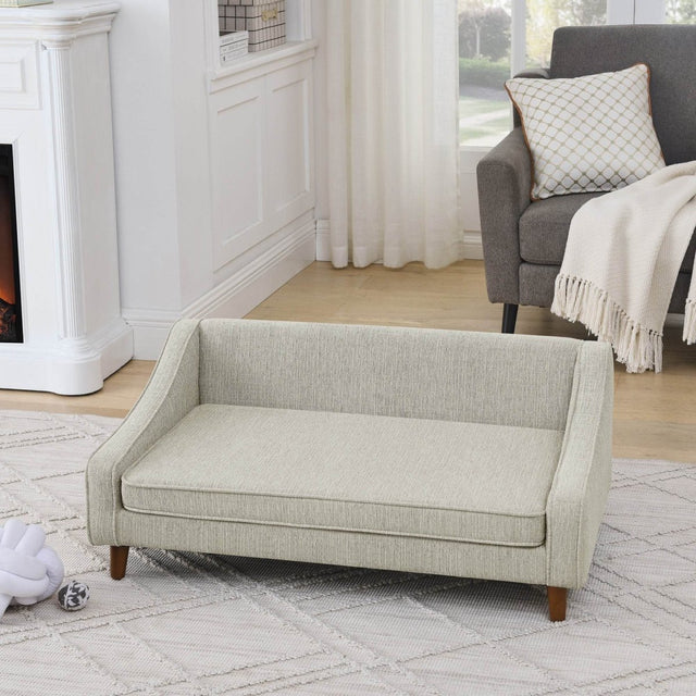 Modern Durable Elevated Foam Dog Sofa Bed - Omega Lifestyles