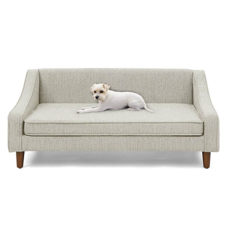 Modern Durable Elevated Foam Dog Sofa Bed - Omega Lifestyles