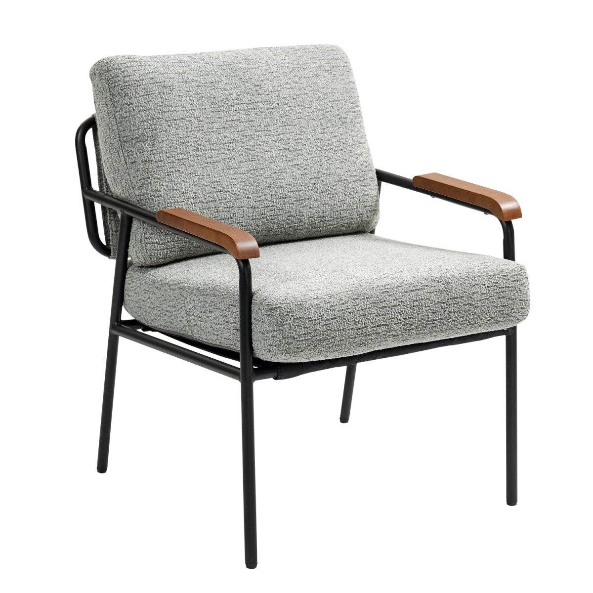 Modern Fabric Upholstered Foam Accent Chair - Sleep Galleria