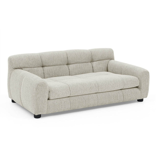 Modern Linen Fabric Pet Sofa With Armrests - Omega Lifestyles