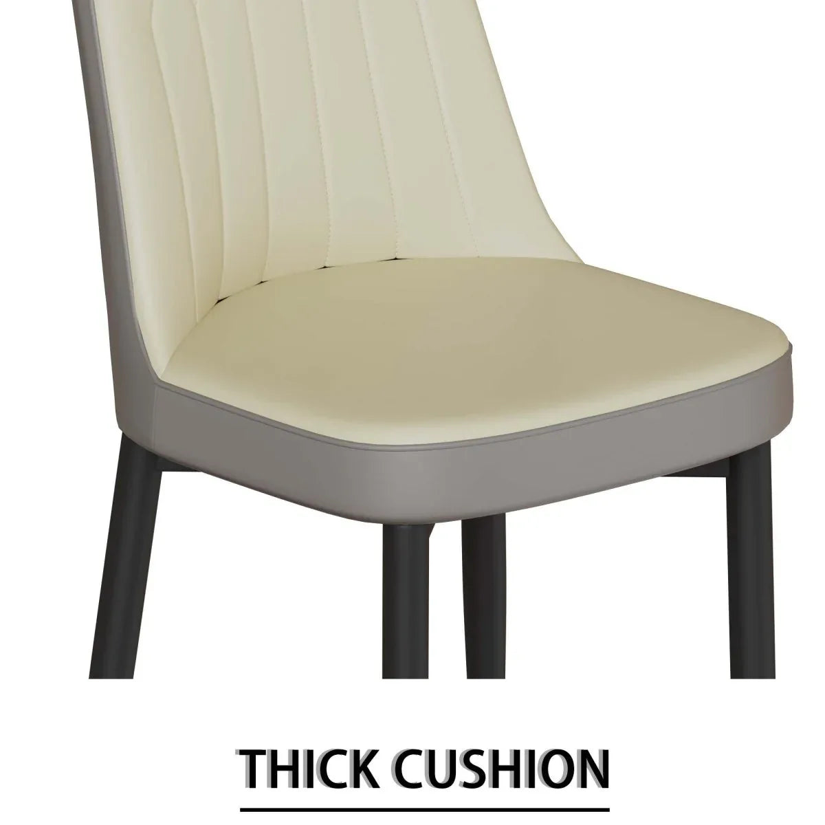 Modern MDF Industrial Dining Table And Chair Set - Omega Lifestyles