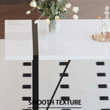 Modern MDF Industrial Dining Table And Chair Set - Omega Lifestyles