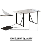 Modern MDF Industrial Dining Table And Chair Set - Omega Lifestyles