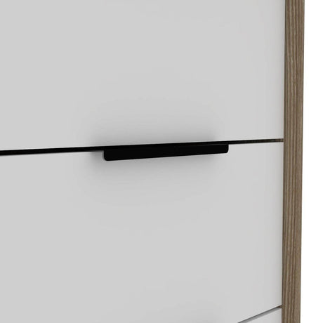 Modern Multicolor Particle Board Four Drawer Dresser - Sleep Galleria