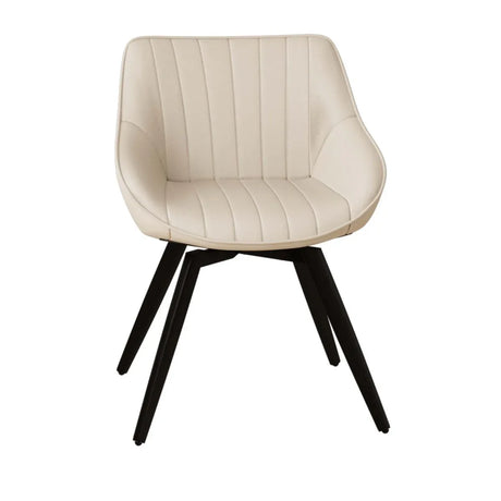 Modern Round Coffee Table With 2 PU Dining Chairs Set - Omega Lifestyles