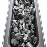 Modern Rust-Resistant Stainless Steel Outdoor Fire Pit Table - Omega Lifestyles