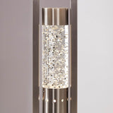 Modern Satin Nickel Finish Decorative Table Lamp - Sleep Galleria
