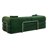 Modular Convertible Floor Sofa Bed With Corduroy Fabric - Omega Lifestyles