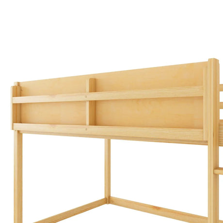 Natural Twin Over Twin Solid Wood Convertible Bunk Bed - Omega Lifestyles