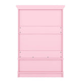 Open Children's Wardrobe With Hanging Rod Drawer - Sleep Galleria