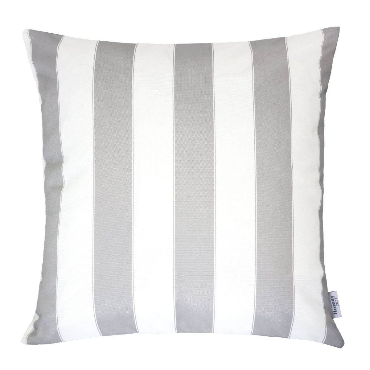 Outdoor Weather Resistant Silver 20x20 Polyester Pillow - Driftwood - Omega Lifestyles
