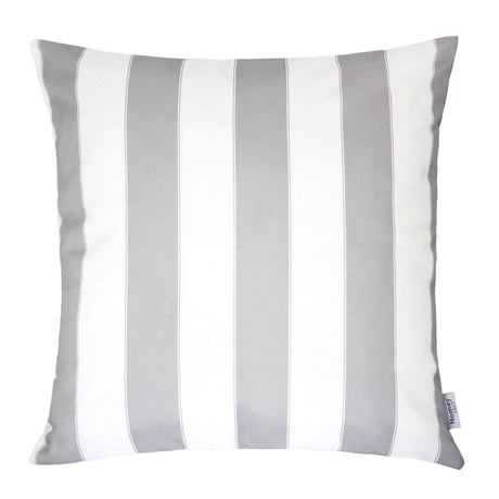 Outdoor Weather Resistant Silver 20x20 Polyester Pillow - Driftwood - Omega Lifestyles