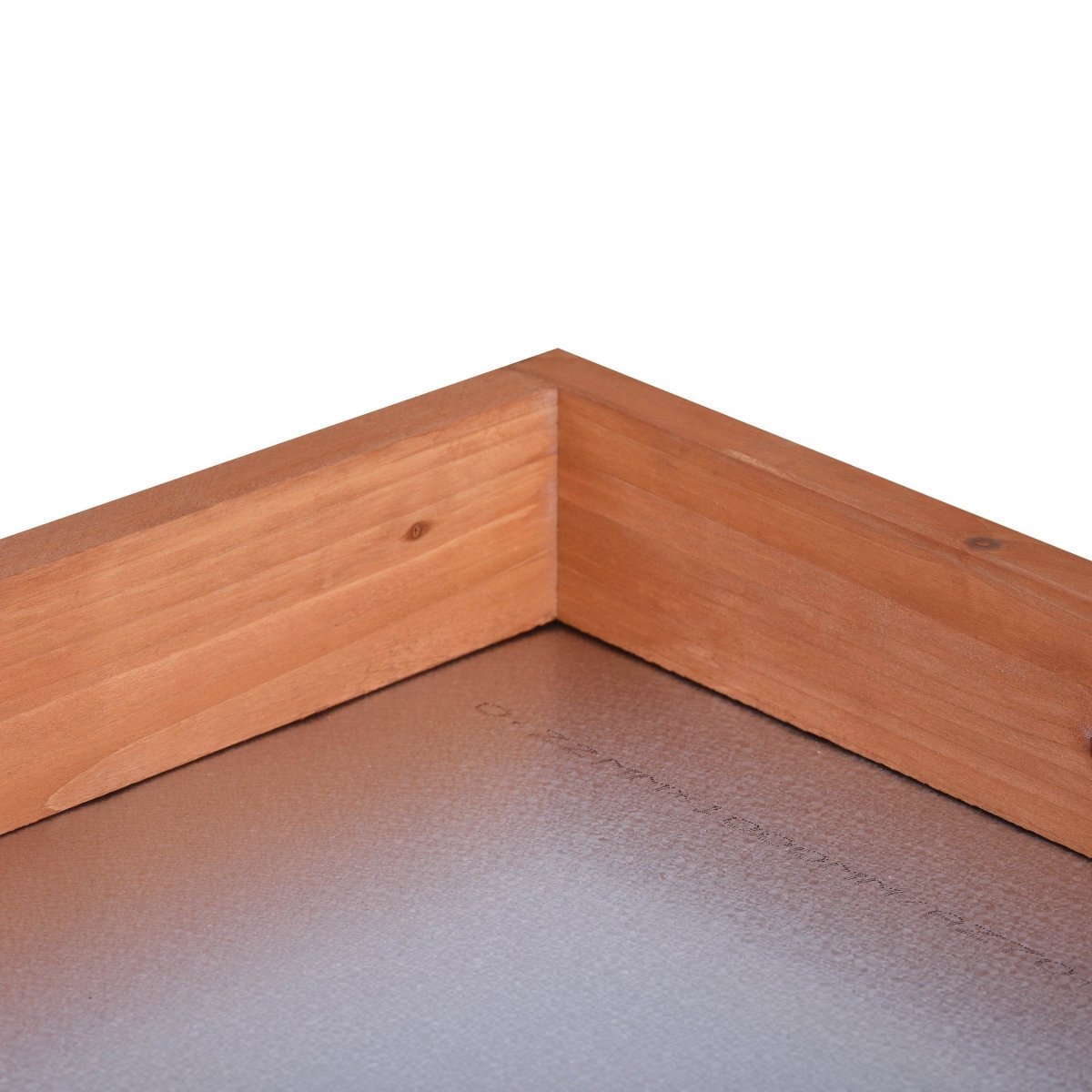 Premium Fir Wood Galvanized Outdoor Potting Bench - Driftwood - Omega Lifestyles