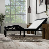 Queen Adjustable Base Massage USB LED Night Light - Driftwood - Omega Lifestyles