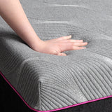 Queen Firm 11 - Inch Cooling Latex Foam Flex Top Mattress - Driftwood - Omega Lifestyles