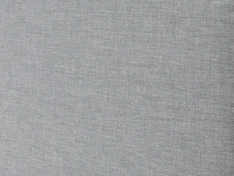 Queen Gray Upholstered Solid Wood Bed Frame - Driftwood - Omega Lifestyles