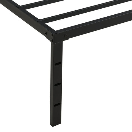 Queen Heavy Duty Metal Bed Frame With Storage Space - Omega Lifestyles