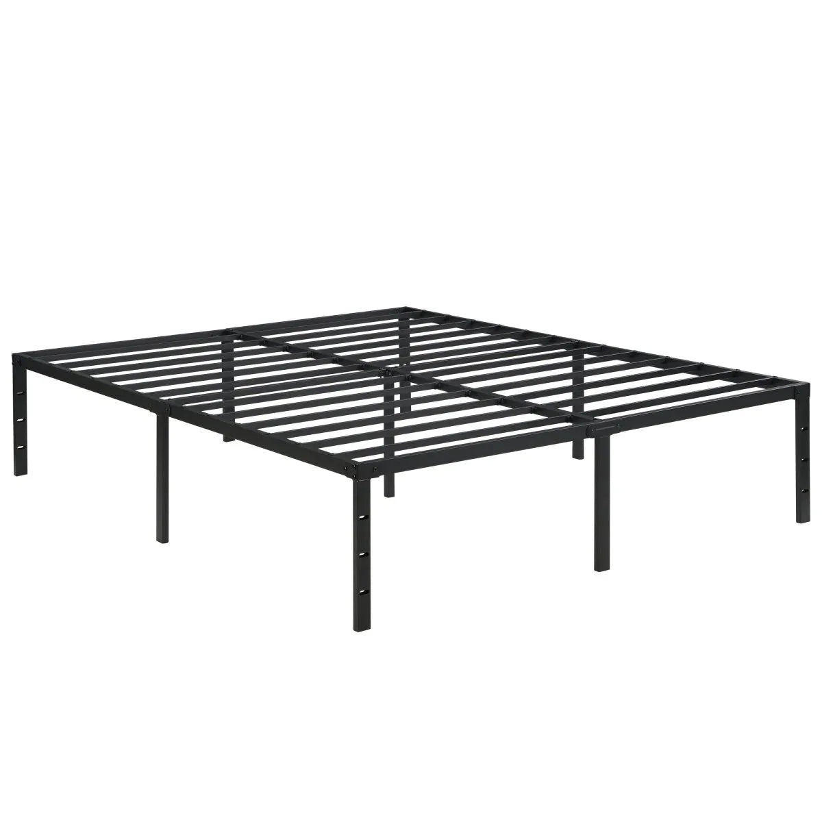 Queen Heavy Duty Metal Bed Frame With Storage Space - Omega Lifestyles