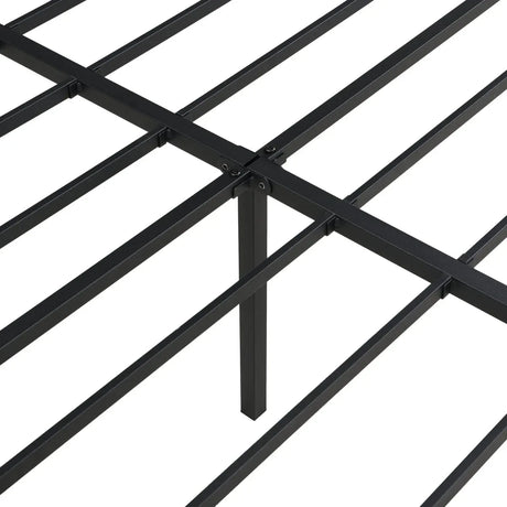 Queen Heavy Duty Metal Bed Frame With Storage Space - Omega Lifestyles