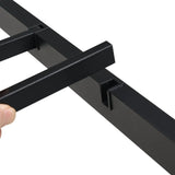 Queen Heavy Duty Metal Bed Frame With Storage Space - Omega Lifestyles