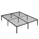 Queen Heavy Duty Metal Bed Frame With Storage Space - Omega Lifestyles