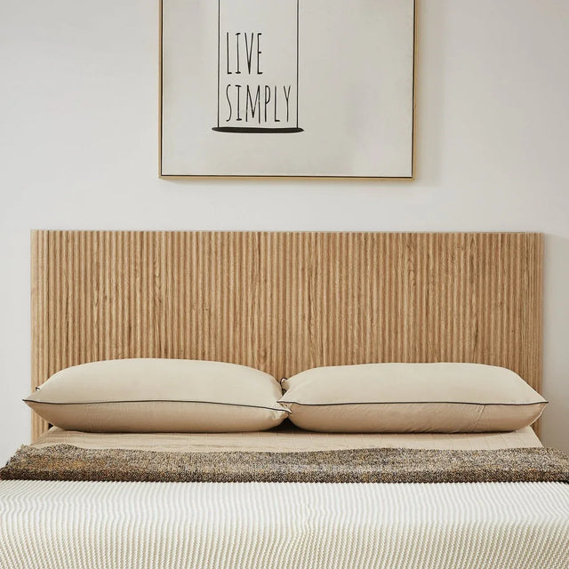 Queen Hydraulic Lift Storage Bed Frame Oak Finish - Omega Lifestyles