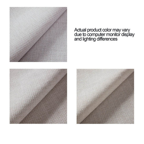 Queen Upholstered Wingback Chenille Fabric Bed Frame - Driftwood - Omega Lifestyles