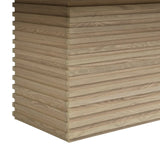 Rectangular Solid Wood Dining Table Seats Six - Omega Lifestyles