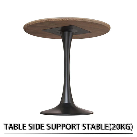 Round Tulip Dining Table And 2 PU Cushioned Chairs Set - Omega Lifestyles