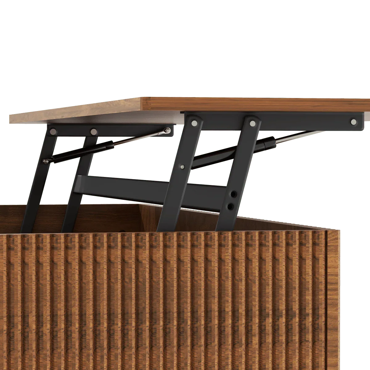 Rustic Farmhouse Lift Top Coffee Table With Storage - Omega Lifestyles