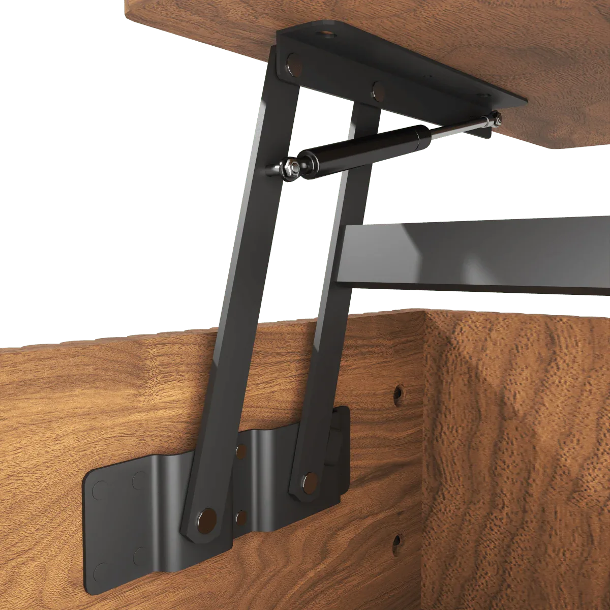 Rustic Farmhouse Lift Top Coffee Table With Storage - Omega Lifestyles