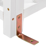 Rustic Fir Wood Potting Bench With Hutch and Storage - Driftwood - Omega Lifestyles