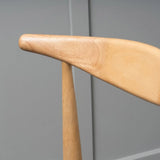 Set of 2 Vintage Rubberwood Mid-Century Modern Dining Chairs - Omega Lifestyles