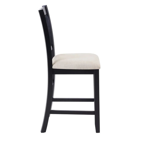 Set of 4 Modern Wooden Counter Height Dining Chairs - Omega Lifestyles