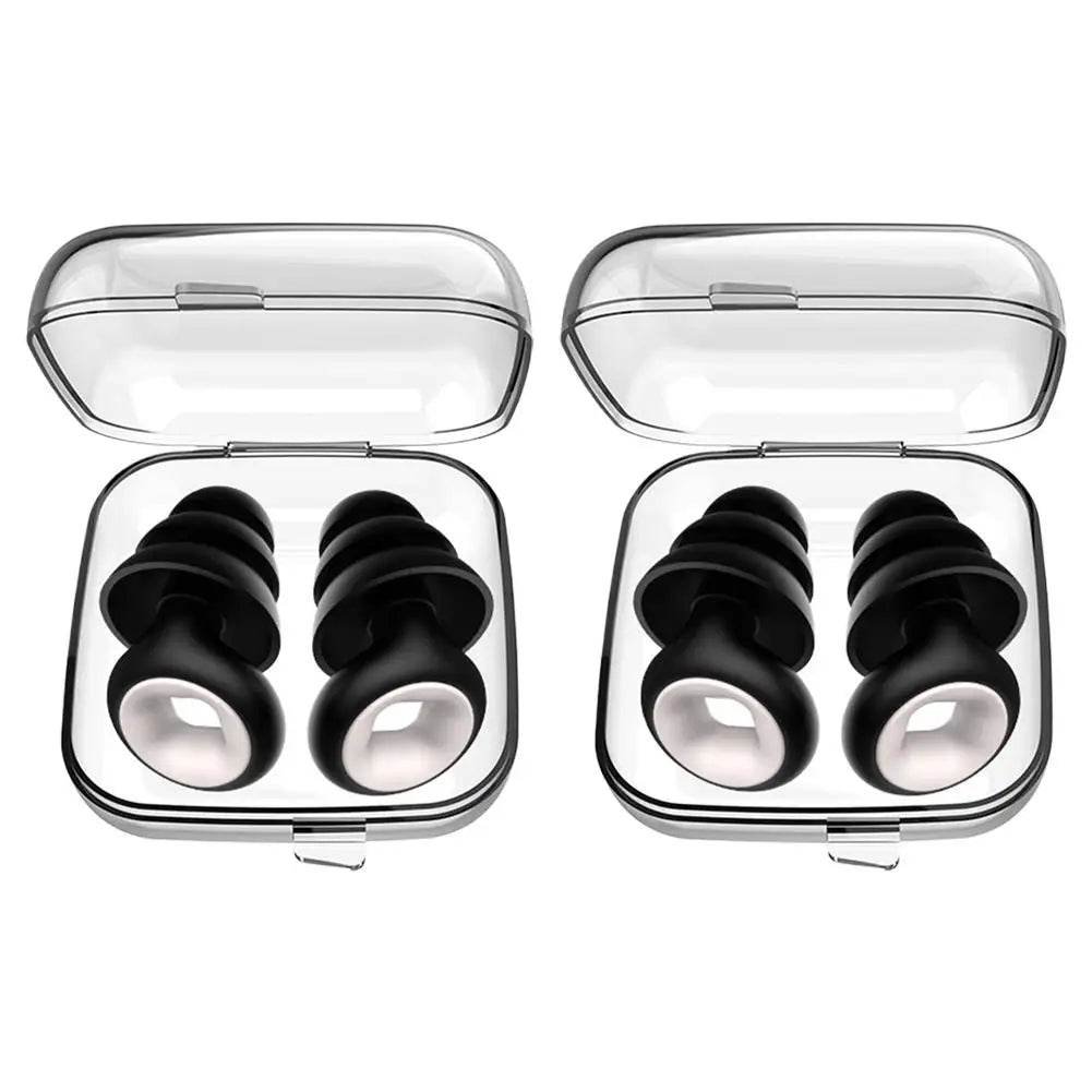 Silicone Windproof Noise Reduction Sleep Earplugs - Sleep Galleria