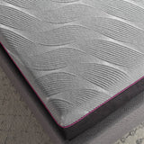 Soft 11 - Inch Flex Top Latex Foam Mattress King Bundle - Driftwood - Omega Lifestyles