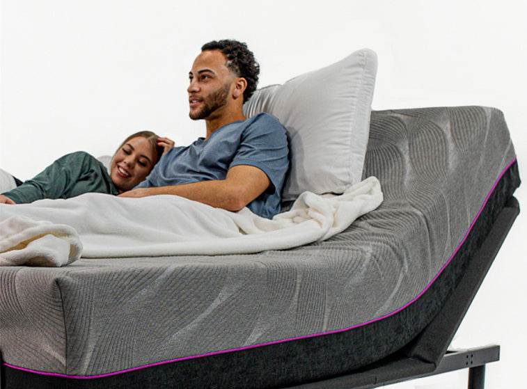 Soft 11 - Inch Flex Top Plush Memory Foam King Mattress Bundle - Driftwood - Omega Lifestyles