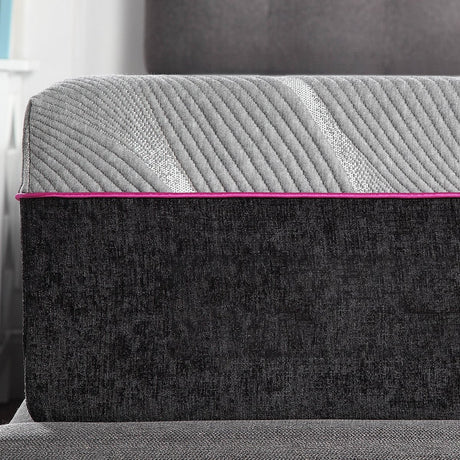 Soft 11 - Inch Flex Top Plush Memory Foam King Mattress Bundle - Driftwood - Omega Lifestyles