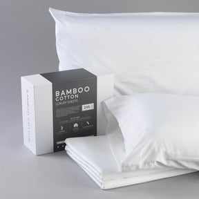 Soft Breathable Bamboo Cotton Twin Long Sheet Set - Omega Lifestyles