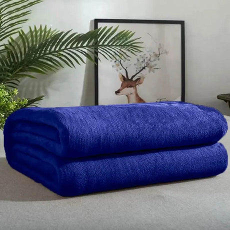 Soft Portable Coral Fleece Flannel Blanket 70x100cm - Omega Lifestyles