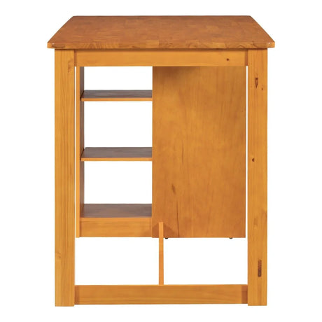 Solid Wood Farmhouse Counter Height Dining Table Set - Omega Lifestyles