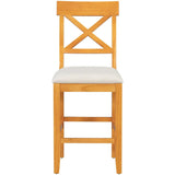 Solid Wood Farmhouse Counter Height Dining Table Set - Omega Lifestyles