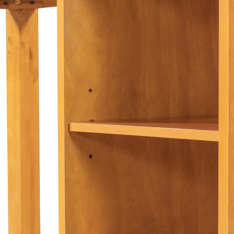 Solid Wood Farmhouse Counter Height Dining Table Set - Omega Lifestyles